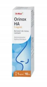 Orinox HA 0,1% Dr.Max aerozol do nosa 10 ml