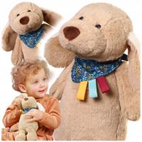 PRZYTULANKA DLA NIEMOWLAKA MASKOTKA BABYONO MIĘKKI PIESEK WILLY 28x16 CM 0m