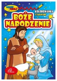Boże Narodzenie. Kolorowanka dla dzieci - praca