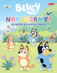 Приклейте! Bluey. Книга для вырезания