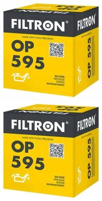 2× масляный фильтр Filtron OP 595