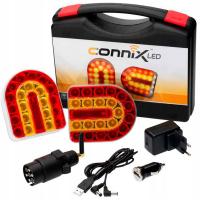Светодиодные задние фонари на магнит беспроводной Connix
