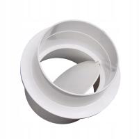 Wentylator wyciągowy z blokadą ciągu rurowego. Precyzyjne wykonanie. Łatwa instalacja. 80 mm