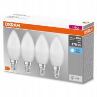 Osram 4X светодиодная лампа E14 5.5 Вт=40 Вт 470lm 4000K