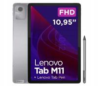 Tablet Lenovo Tab M11 TB330XU 10,95'' 8/128GB LTE Luna Grey + Rysik