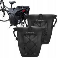 Водонепроницаемая Велосипедная сумка WOZINSKY, вместительная сумка для велосипеда 25 л