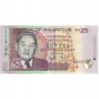 Banknot, Mauritius, 25 Rupees, 2006, KM:49c, UNC(6