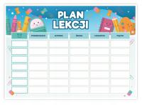 Расписания для детей-школьные принадлежности (A5) - 1 штука-LearnHow