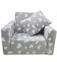 ДЕТСКОЕ КРЕСЛО ДЛЯ ДЕТЕЙ, КРЕСЛО-КРОВАТЬ ПЛЮШЕВЫЙ ПУФ