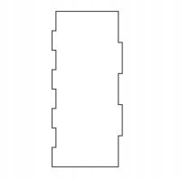 SZPATUŁKA CUKIERNICZA skrobka packa dekorator łopatka do kremu tortu ciasta