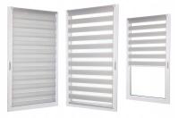 ROLETY DZIEŃ NOC NA WYMIAR RÓŻNE KOLORY PREMIUM Z NAPINACZEM BEZ WIERCENIA