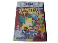 KRUSTY'S FUN HOUSE MASTER SYSTEM ENG SEGA