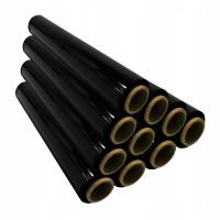 FOLIA STRETCH 3,05 KG X 10SZT CZARNA MOCNA PAKIET