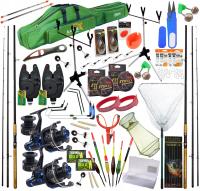 ZESTAW WĘDKARSKI KARPIOWY WĘDKI KOŁOWROTKI ROD POD ALL HOKKAIDO