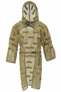 Strój maskujący kamuflaż snajperski MFH Mesh Coat z pętlami Olive