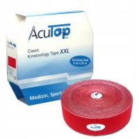 TAŚMA DO KINESIOTAPINGU ACUTOP XXL CZERWONY