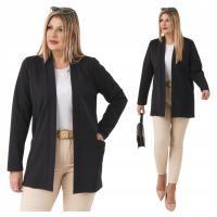 ГЛАДКАЯ ВЕРХНЯЯ ОДЕЖДА ЭЛЕГАНТНЫЙ СВОБОДНЫЙ ПОЛЬСКИЙ ПРОИЗВОДИТЕЛЬ БОЛЬШОЙ РАЗМЕР XL-4XL