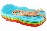 Пластиковые сани скольжения сани для детей слайдер с веревкой