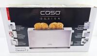 Toster CASO Germany CLASSICO T2 srebrny/szary 1050 W