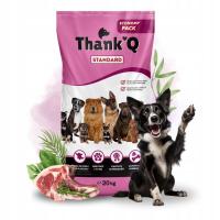 Thank'Q стандартный сухой корм для собак со вкусом ягненка с витаминами 20 кг