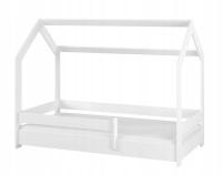 Детская кровать коттедж BABY BOO 160x80 матрас белый гладкий