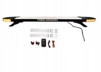 Belka ostrzegawcza 150 cm. stroboskopowa LED pomoc drogowa + pilot