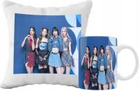 ZESTAW KUBEK I PODUSZKA BLACK PINK ZESPOŁY MUZYCZNE POMYSŁ PREZENT WZORY