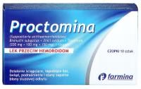 Проктомин препарат против геморроя суппозитории 10 шт
