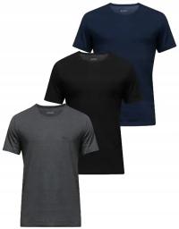 Мужские спортивные футболки HUGO BOSS, 3 упаковки, футболка с коротким рукавом r. L