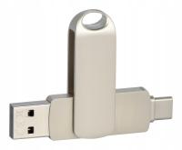PENDRIVE REKLAMOWY USB z logo PDm-1 OTG-C 8GB Z GRAWEREM 10 SZT