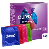 Durex Surprise My Variety Zestaw prezerwatyw MIX 40 szt.