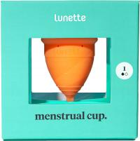 Менструальная чаша Lunette (1) оранжевый