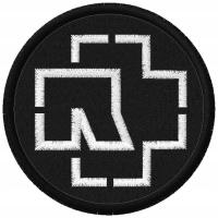 Термо Музыкальная Нашивка Rammstein Логотип Рок Вышитая Железная Нашивка