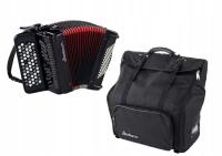 Akordeon Guzikowy 72 Basy Startone + pokrowiec + pasy