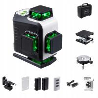 POZIOMICA LASEROWA FIRECORE G60 4D 2xAKU WALIZKA STATYW UCHWYT PŁYTA ZESTAW