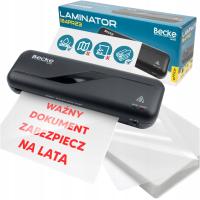 Laminator A4 laminarka na gorąco + 40 szt. folia do laminowania ochronna