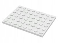 Lego плитка 6x8 3036 белая-1 шт