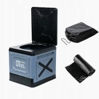 Składana przenośna toaleta kempingowa