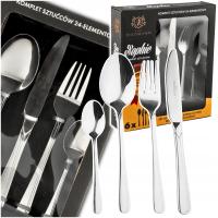 Столовые приборы Набор столовых приборов набор 24EL для 6 человек Софи коробка блеск