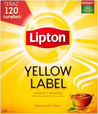Lipton Yellow Label чай 120 пакетиков