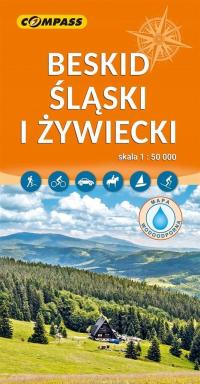 MAPA - BESKID ŚLĄSKI I ŻYWIECKI, PRACA ZBIOROWA