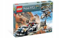 LEGO AGENTS 8634 ПОГОНИ TURBOSAMOCHODEM