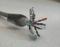 Skrętka Lanberg U/FTP kat. 6a 100 m