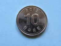 KOREA POŁUDNIOWA 10 WON 2012 ROK !!!!!!!!!!!! 1928