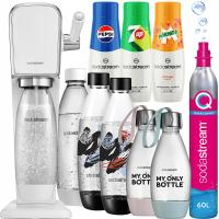 Saturator wody SodaStream Art biały + 6 innych produktów