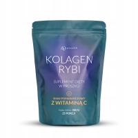 KOLAGEN RYBI 500g 100% Z WITAMINĄ C - ROZUSZCZALNY NAJCZYSTSZA FORMA