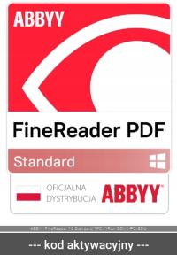 ABBYY FineReader 16 Standard GOV/NPO/EDU 1 PC / 12 miesięcy ESD