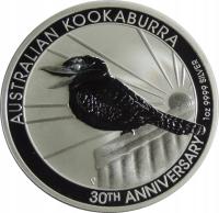 MONETA SREBRNA - MONETA Ag - UNCJA Ag999 - AUSTRALIA -OY9749