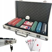 Набор для покера 300 шт фишек 2X талия покер чемодан 5X куб
