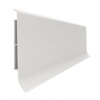 Listwa przypodłogowa PCV 8mm cokół 200cm profil jasnoszary Linela Vilo